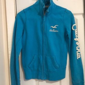 Blue soft hollister sweatshirt